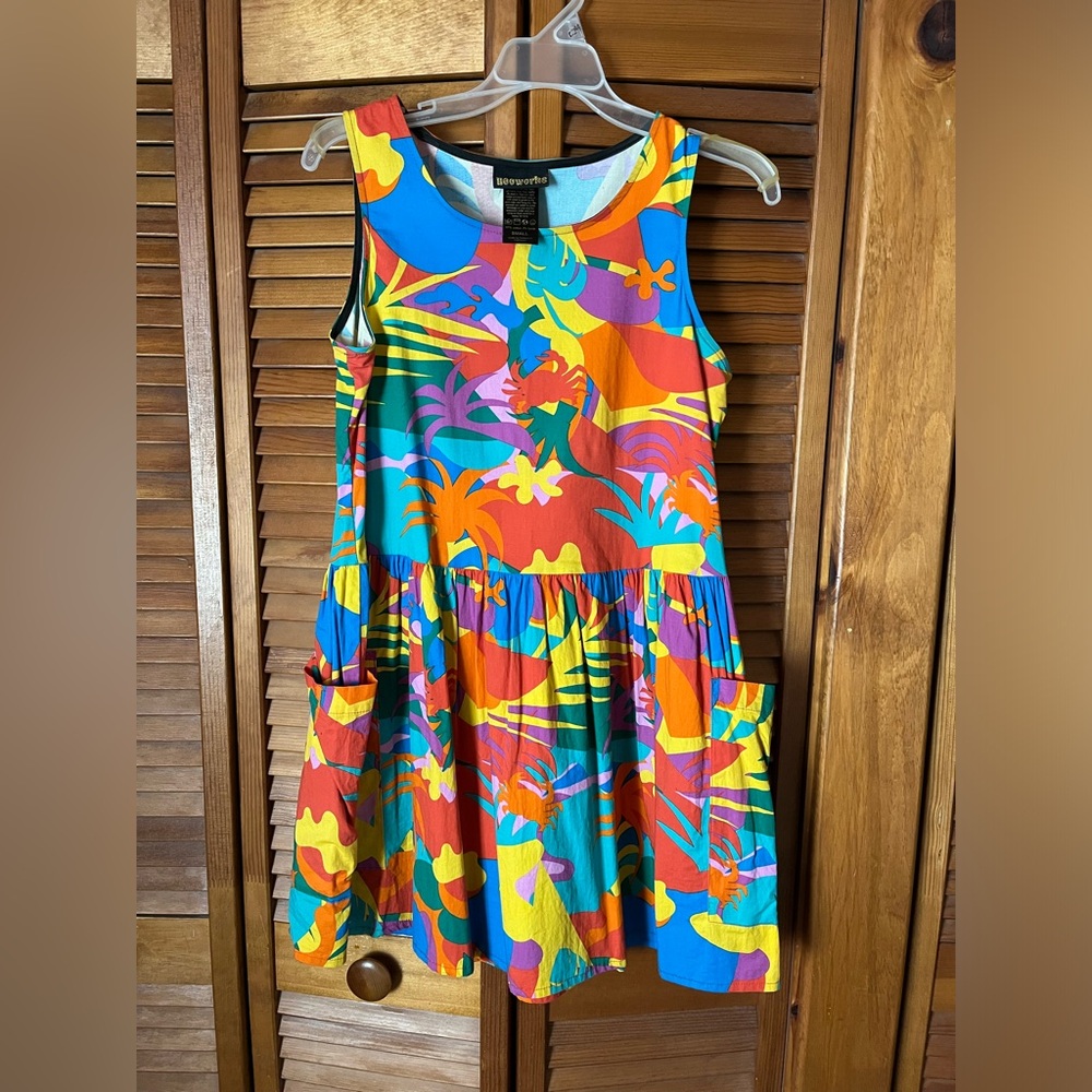 Nooworks Tropico Big Pocket Dress Size Small